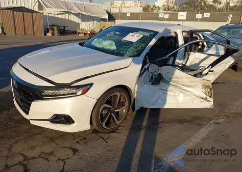 2021 Honda Accord Sport from USA, damaged, VIN 1HGCV1F33MA063164